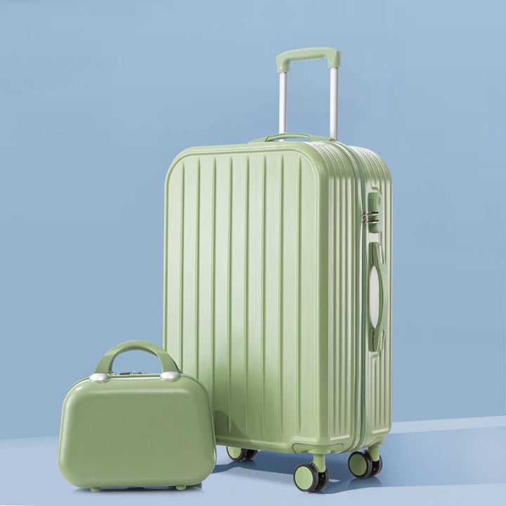Unisex Stylish Ridged Hard-Shell Suitcase Kalsten