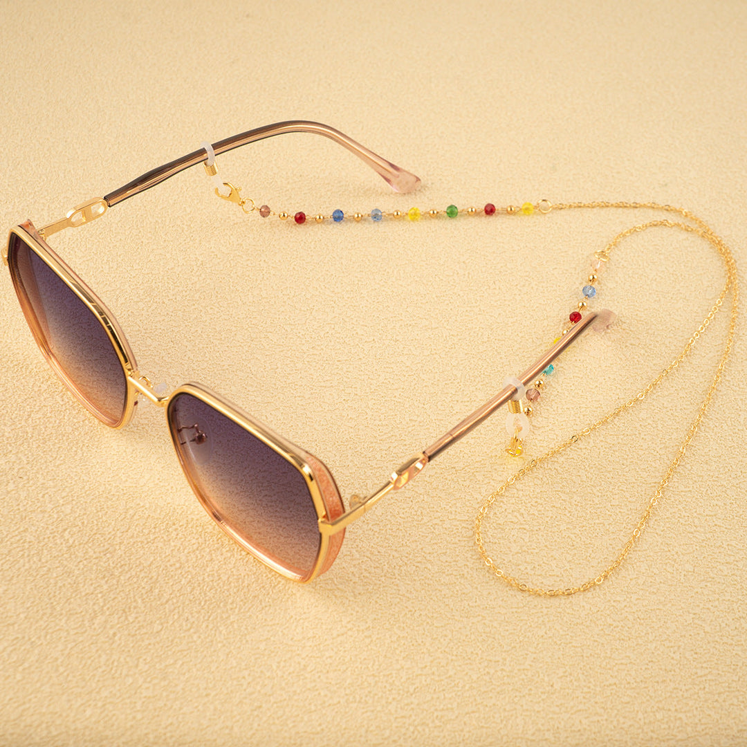 Colorful Crystal Decorative Eyewear Chain Kalsten