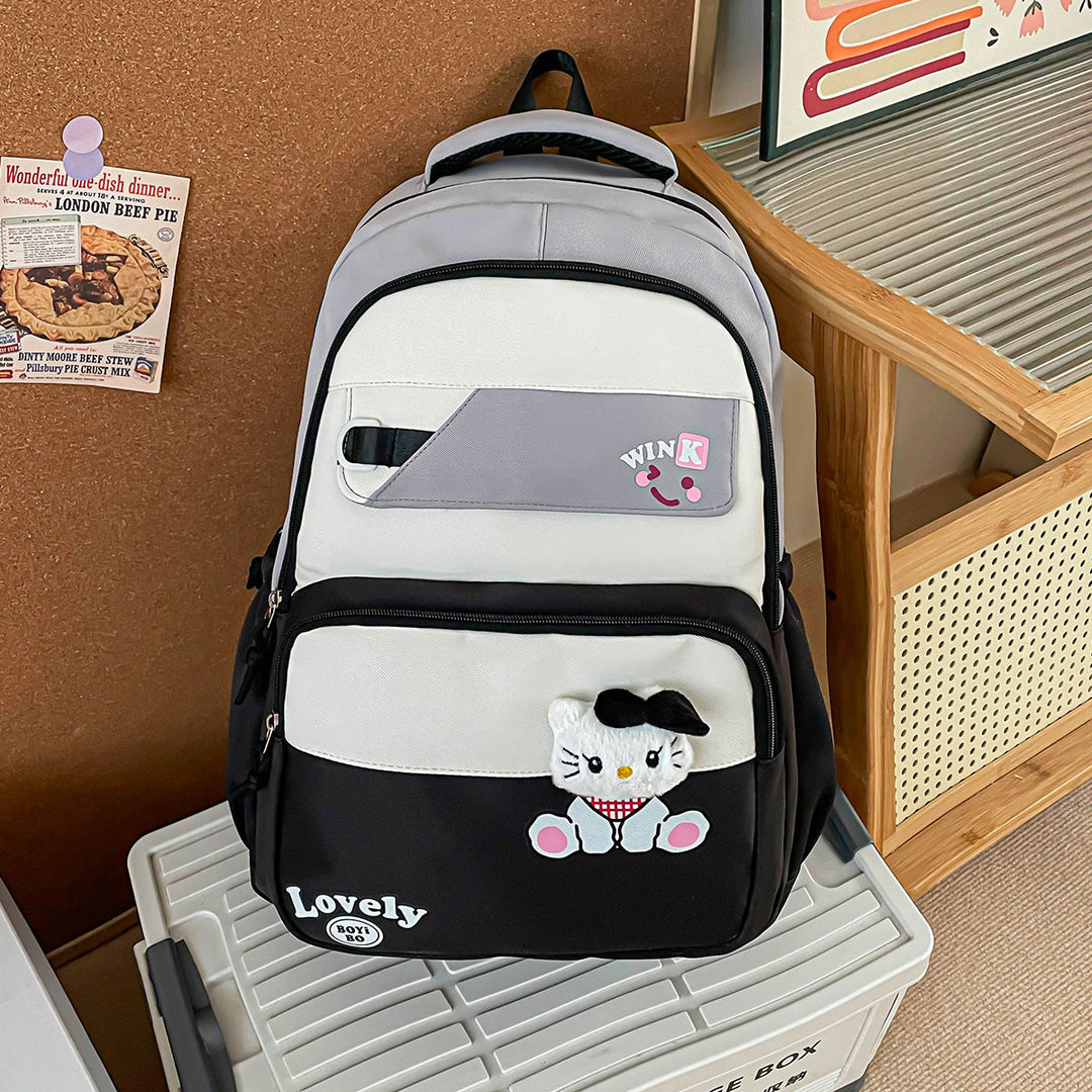 Fun-Themed Plush Character Backpack Kalsten