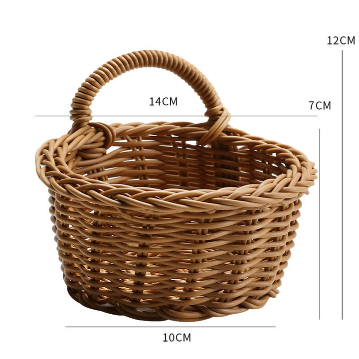 Handcrafted Eco-Friendly Woven Storage Basket Kalsten