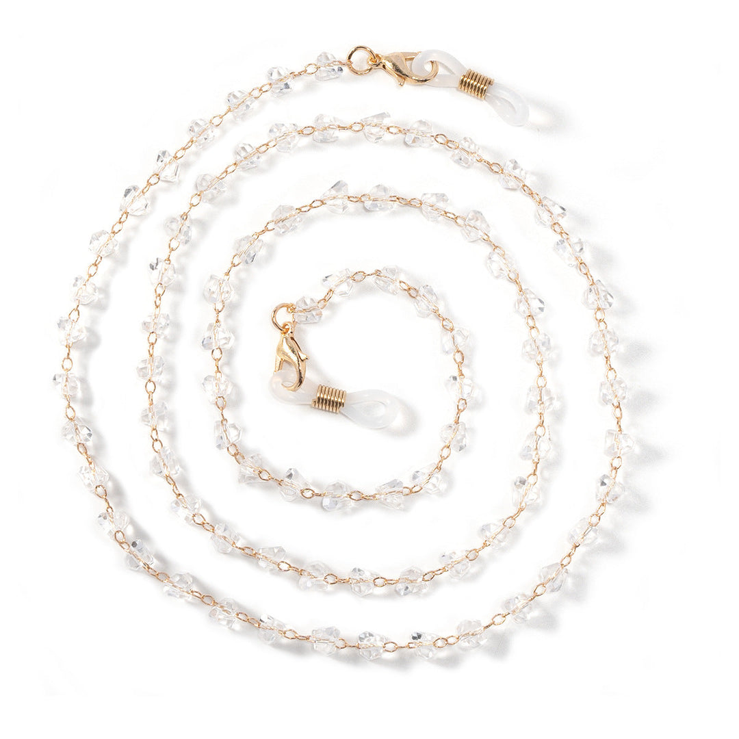 Chic Gemstone-Style Eyewear Chain Kalsten