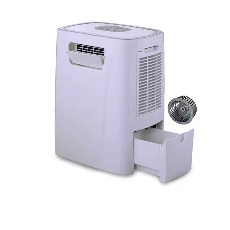 Unisex one size mobile room cooling unit with automatic evaporative dehumidifier programmable digital thermostat Kalsten