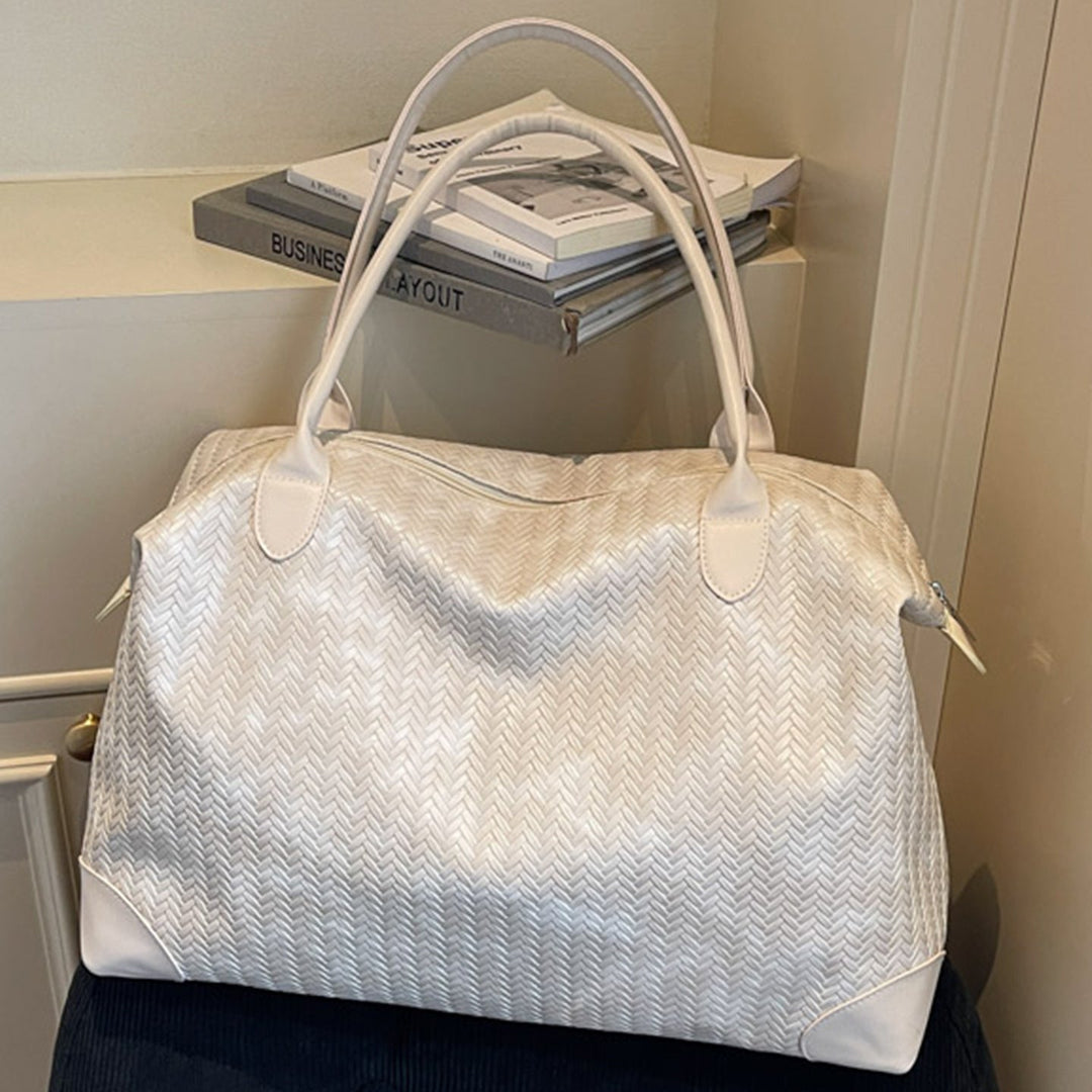 Luxurious Travel Bag In Modern Zigzag Pattern Kalsten