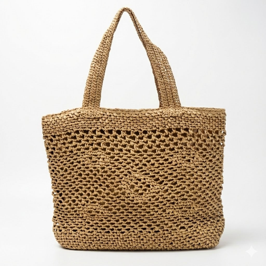 Handwoven tote bag with modern patterns Kalsten