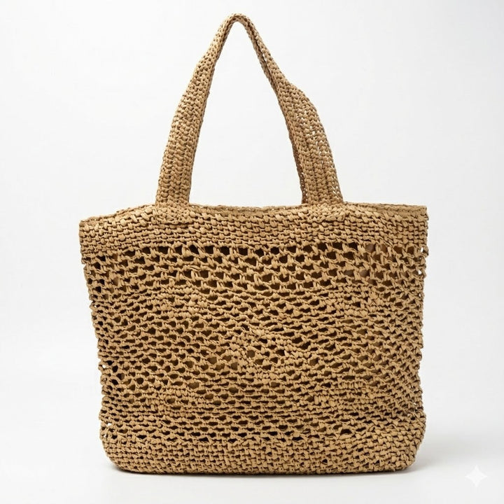 Handwoven tote bag with modern patterns Kalsten