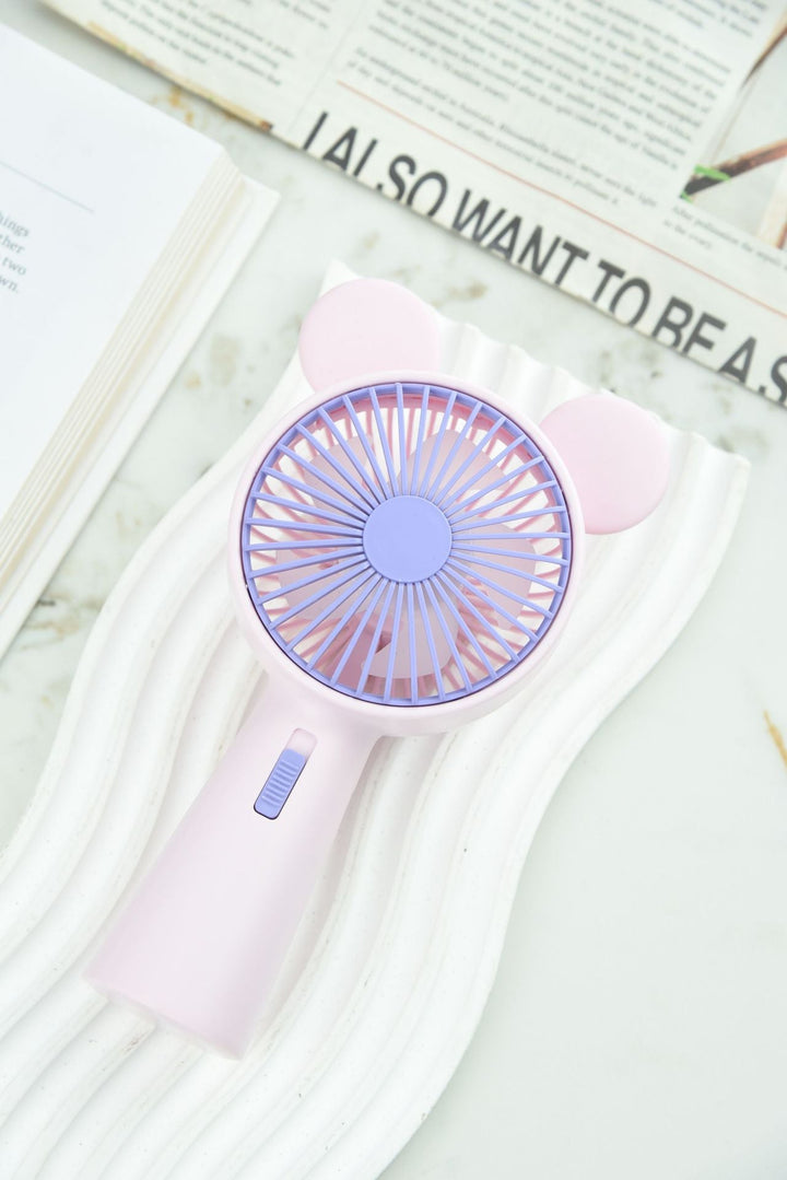 Women Portable Hand Fan with Funny Animal Design Kalsten