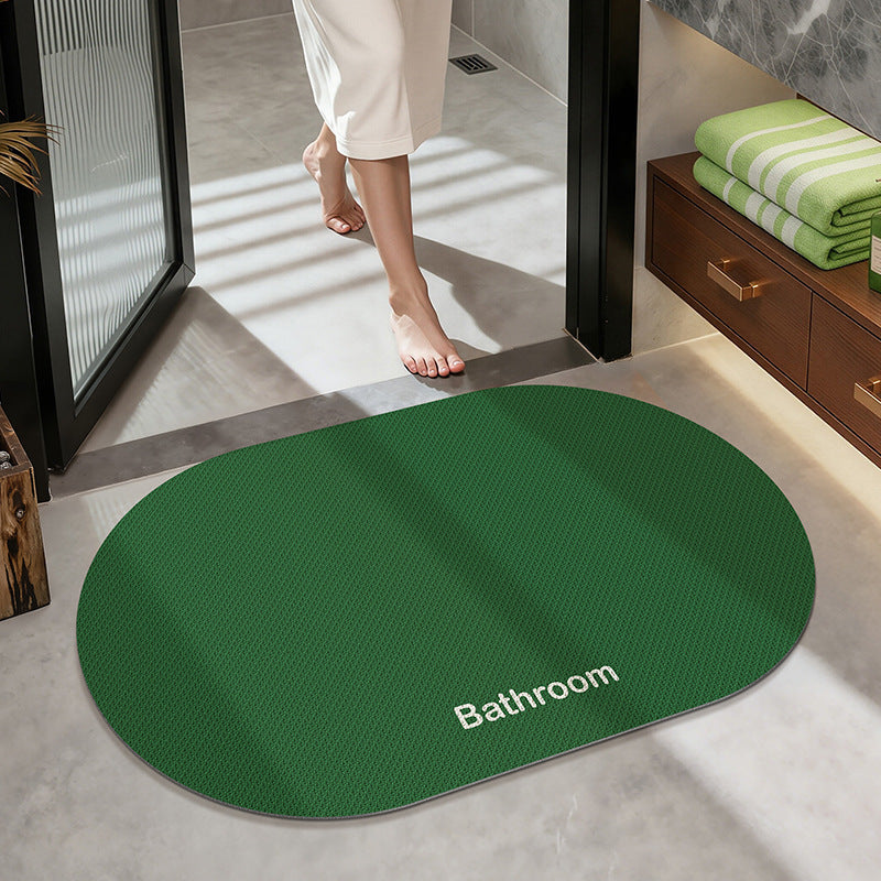 Non-Slip Round Bath Mat Kalsten