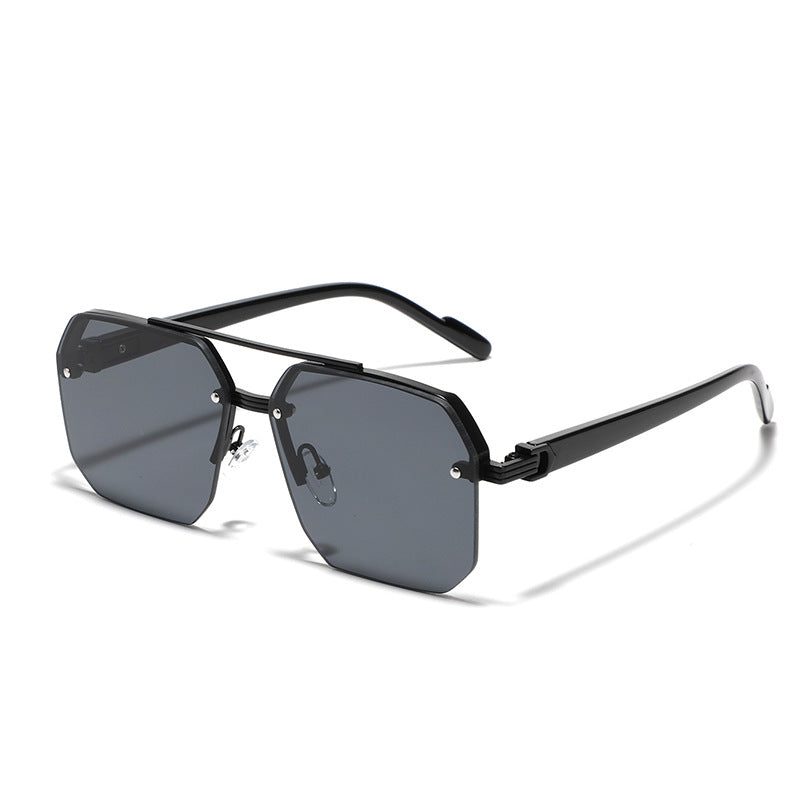 Ladies hexagonal sunglasses with elegant metal frame Kalsten
