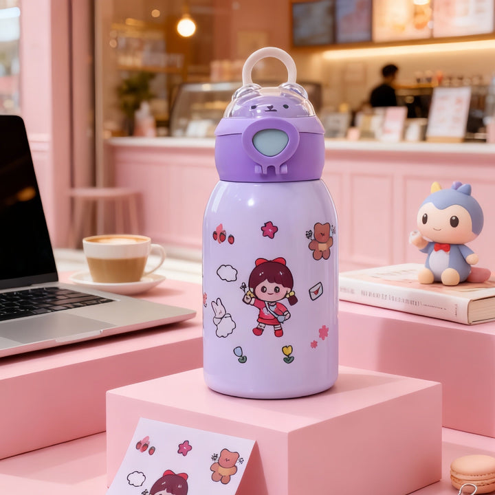 Women's water bottle with unique astronaut design Kalsten