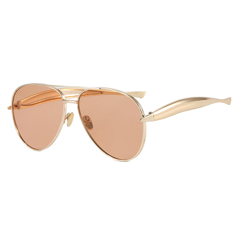 Women's pilot sunglasses with elegant accents and protective UV filter Kalsten