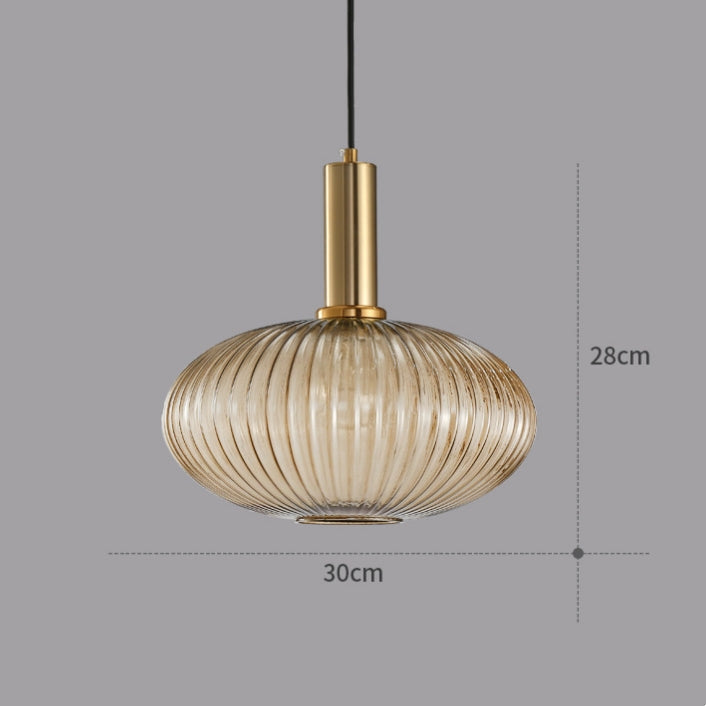 Vintage Stained Glass Lantern Shape Pendant Light | Kalsten
