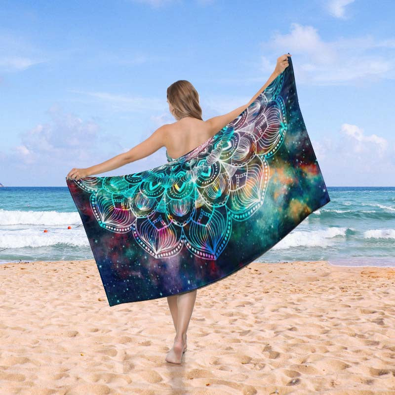 Beach towel in creative wave pattern Kalsten