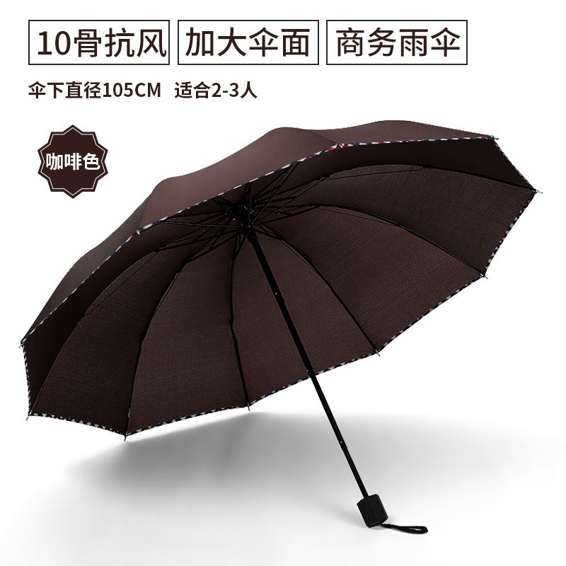 Women Large Area Umbrella with Reinforced Frame Kalsten