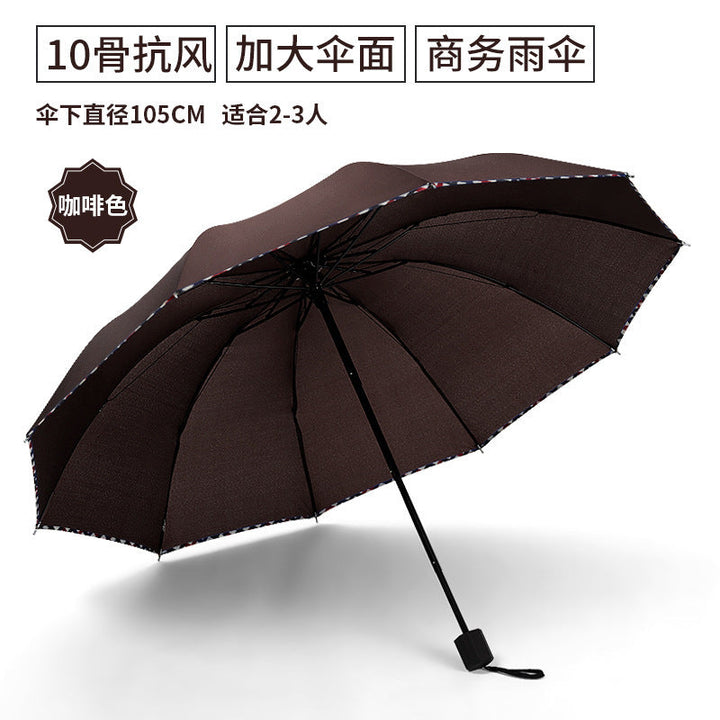 Women Large Area Umbrella with Reinforced Frame Kalsten