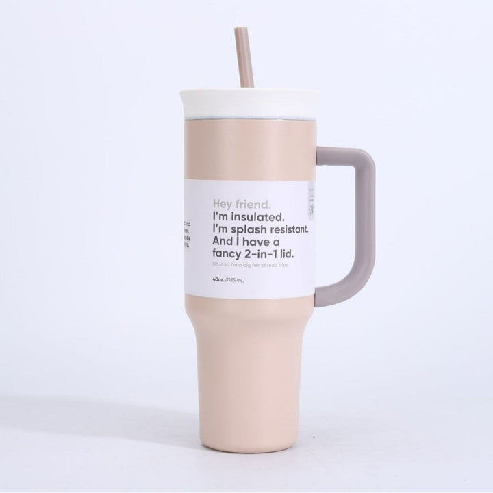 Women's insulated mug with 2-in-1 lid Kalsten