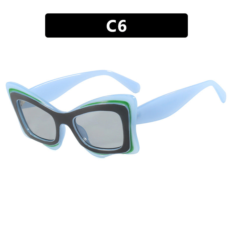 Women's oversized sunglasses in extravagant design Kalsten