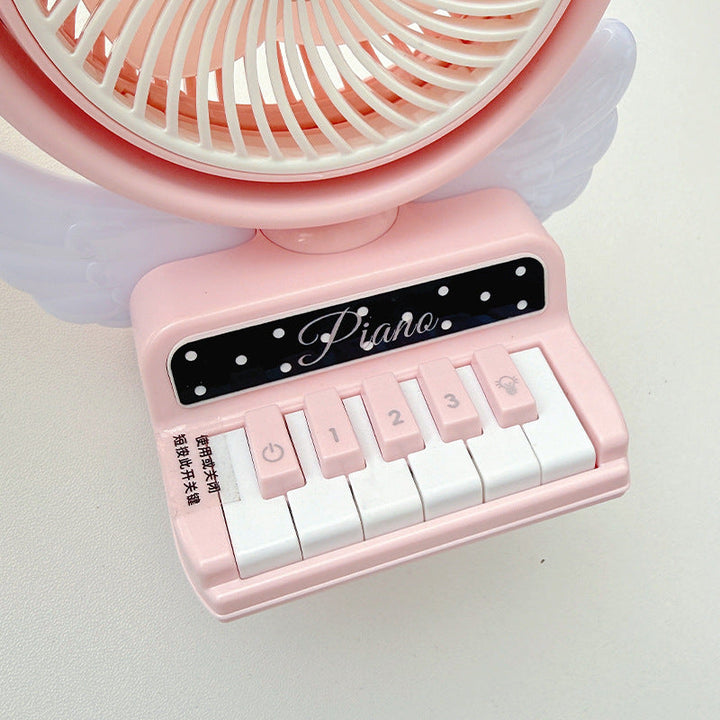 Ladies Creative Hand Fan in Sweet Piano Design Kalsten