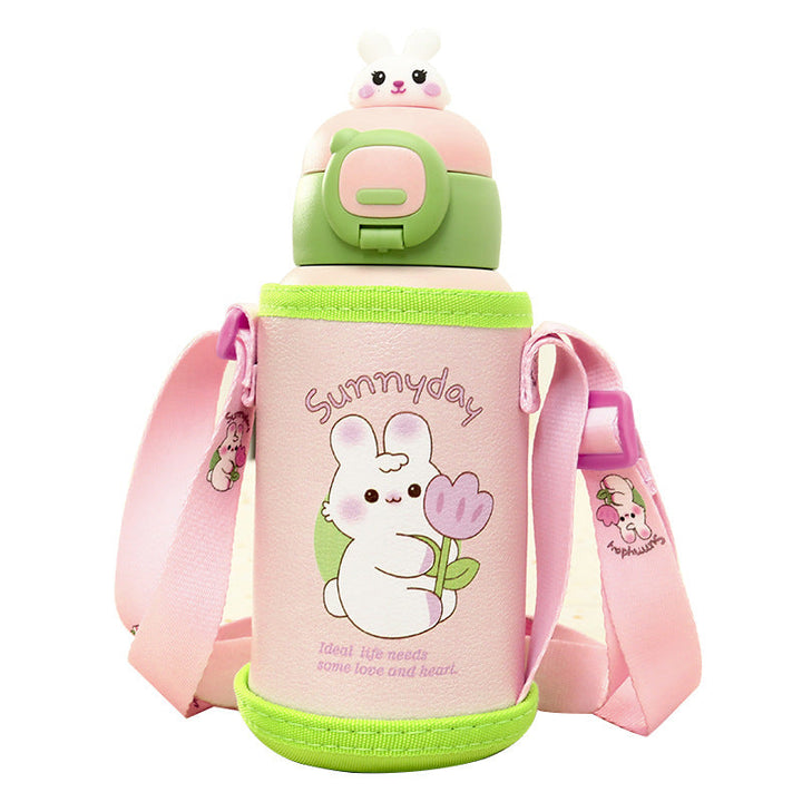 Ladies Insulated Water Bottle with Cute Dinosaur Design Kalsten