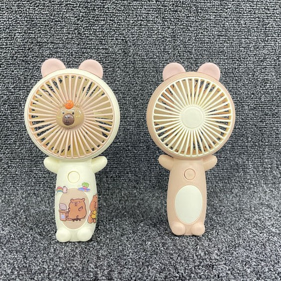 Unisex Portable Hand Fan in Playful Bear Design Kalsten