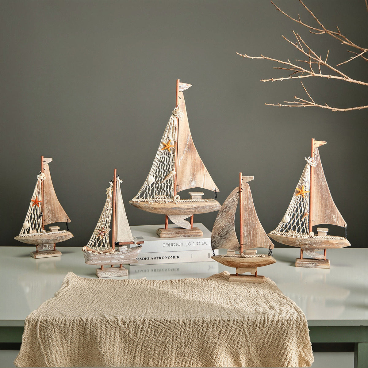 Decorative Sailboat Home Accent