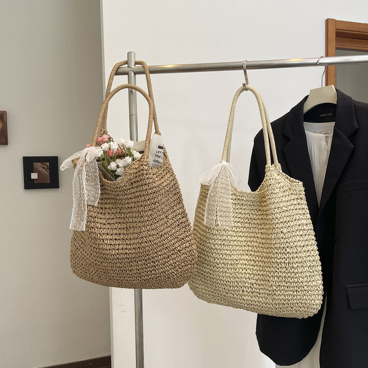 Stylish Handbag Made Of Braided Material Kalsten