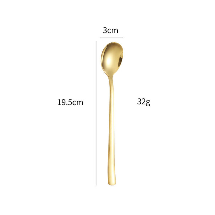 More elegant and ergonomic dessert spoon made of high-quality stainless steel Kalsten