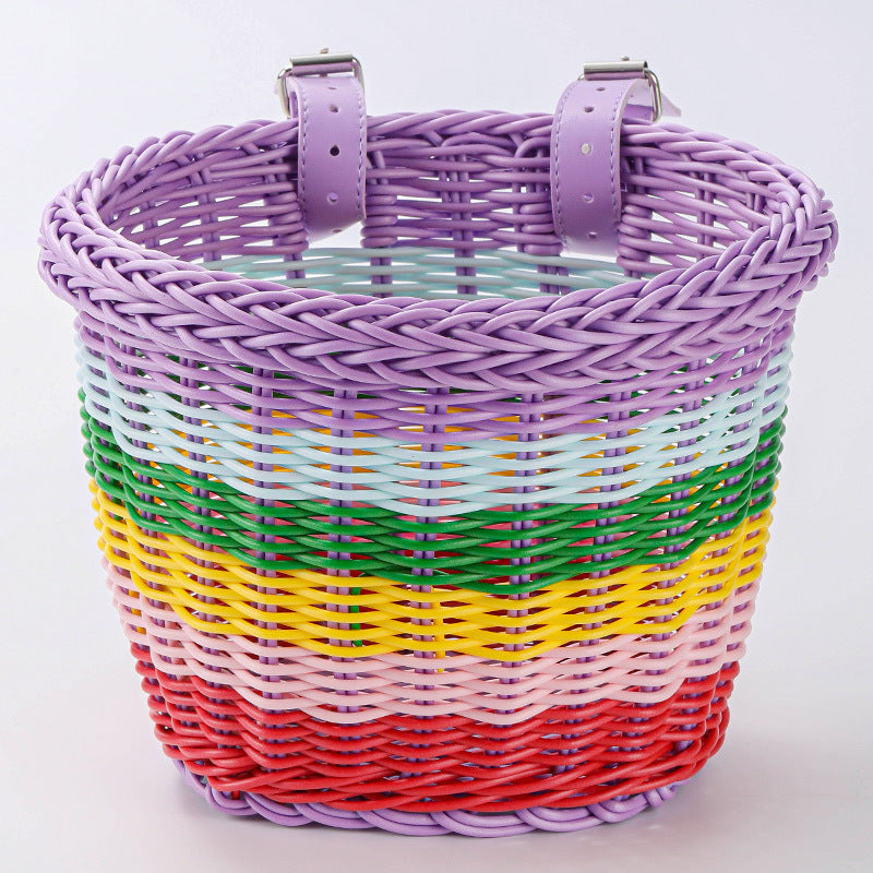 Woven Bicycle Storage Basket Kalsten