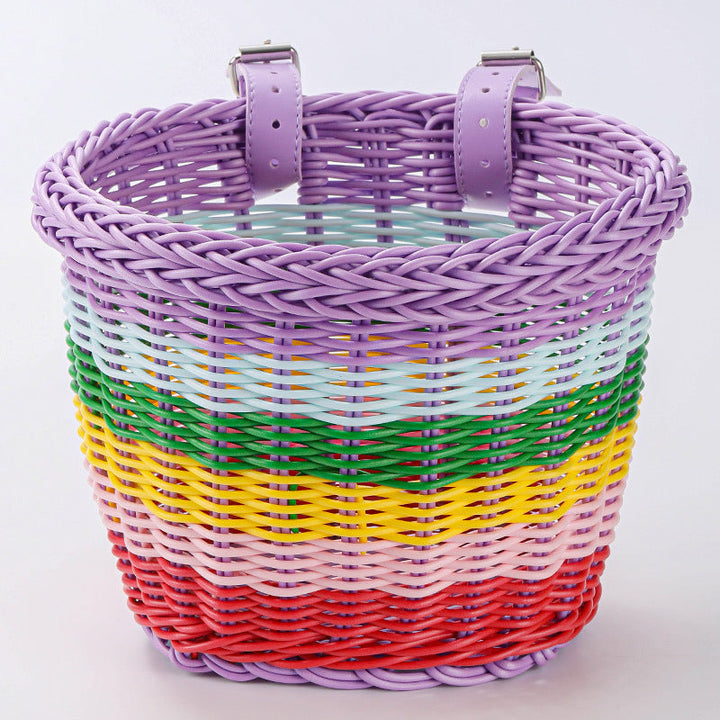 Woven Bicycle Storage Basket Kalsten