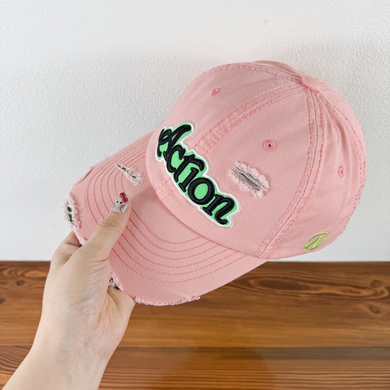 Men's Distressed Graphic Baseball Cap Kalsten 1784270841