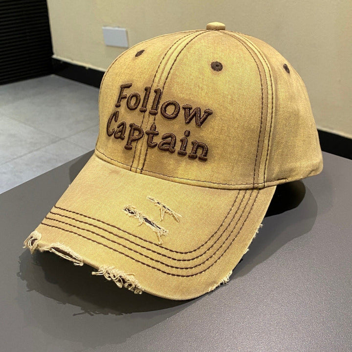 Men's Distressed Vintage Baseball Cap Kalsten