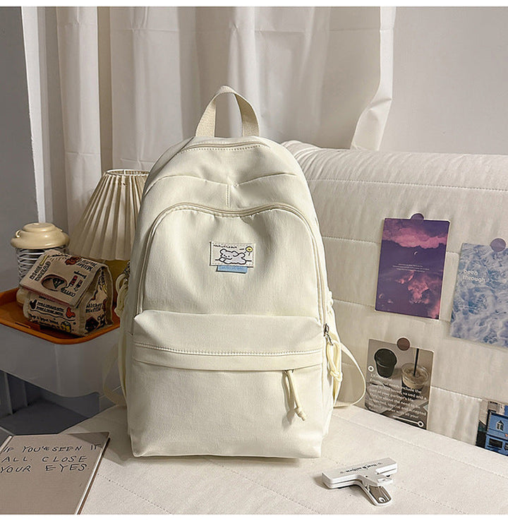 Casual Multi-Pocket School Backpack