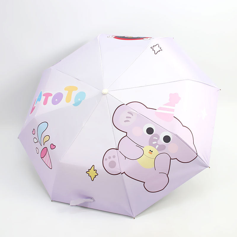Women's Folding Umbrella with Playful Design Kalsten