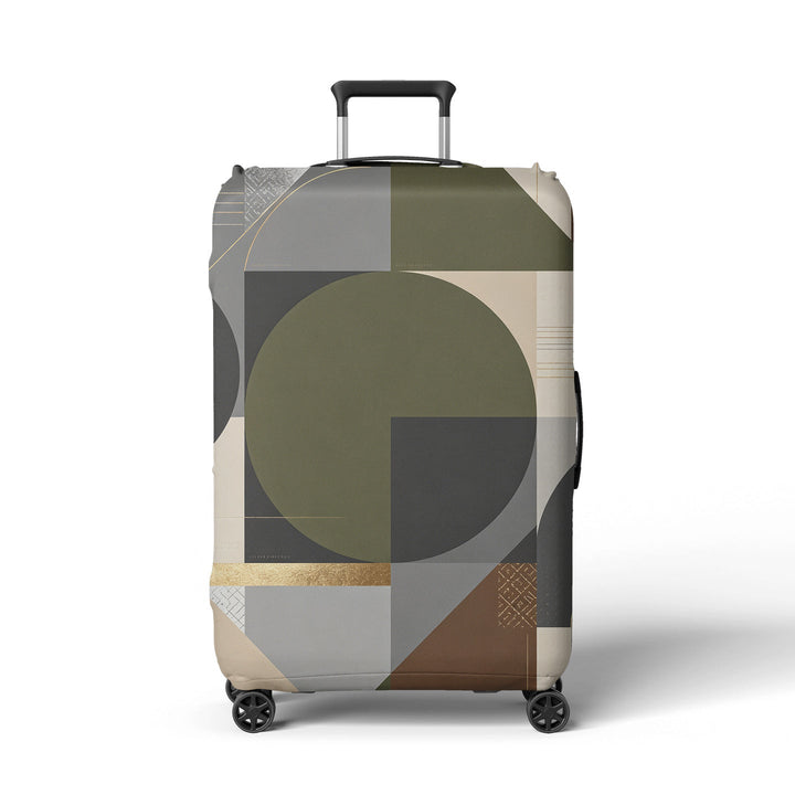 Ladies Luggage Protection with Modern Geometric Design Kalsten