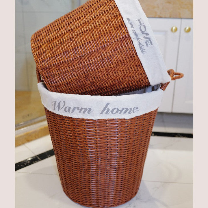 Washing Basket Set Made of Woven Material Kalsten