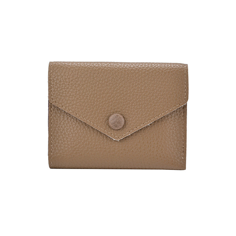Textured Leather Coin Wallet Kalsten