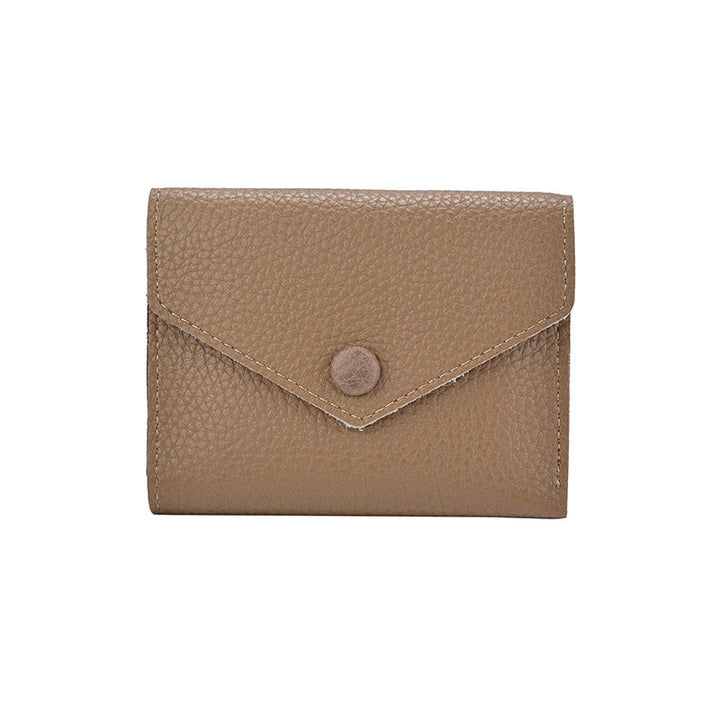 Textured Leather Coin Wallet Kalsten
