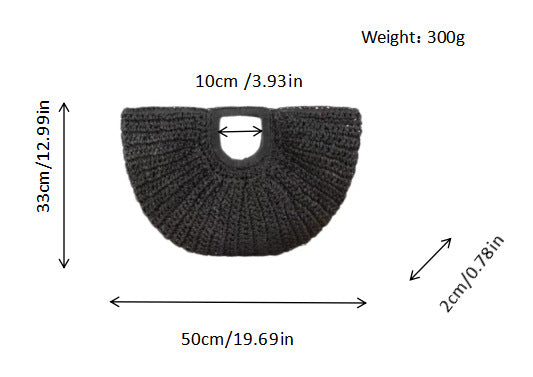 Handbag with Unique Fold Structure Kalsten
