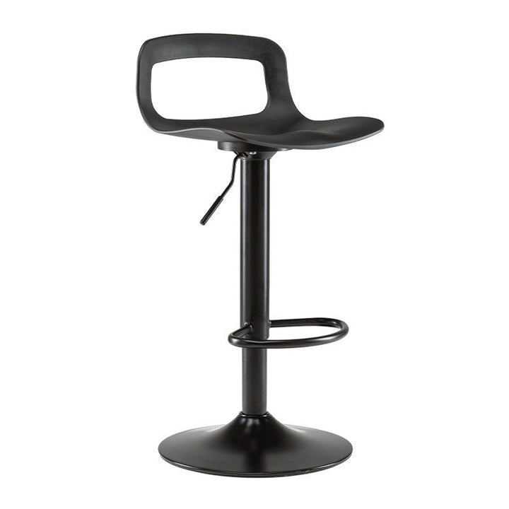 Ergonomic Bar Stool With Adjustable Seat Height And Sturdy Metal Frame Kalsten