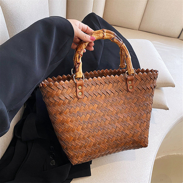 Elegant Woven Tote Bag Kalsten
