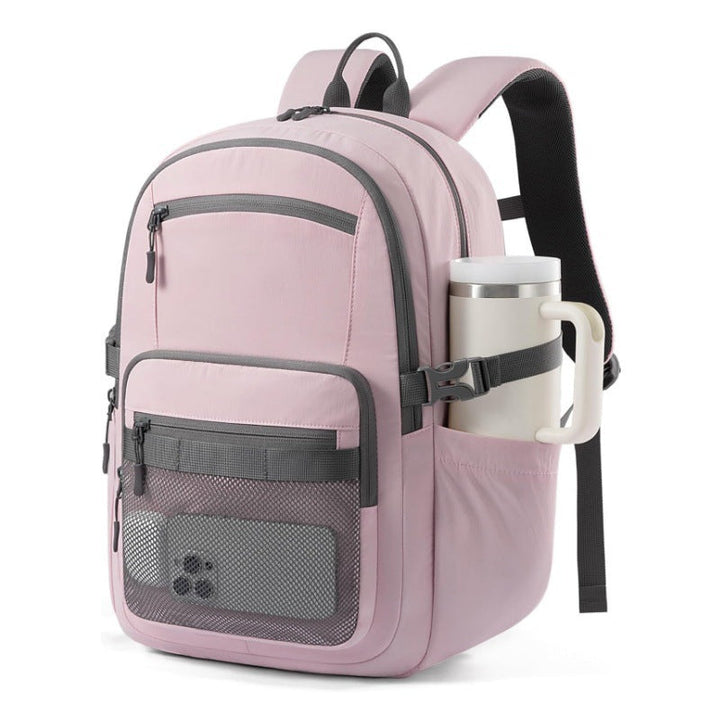 Everyday backpack with practical bottle holder Kalsten