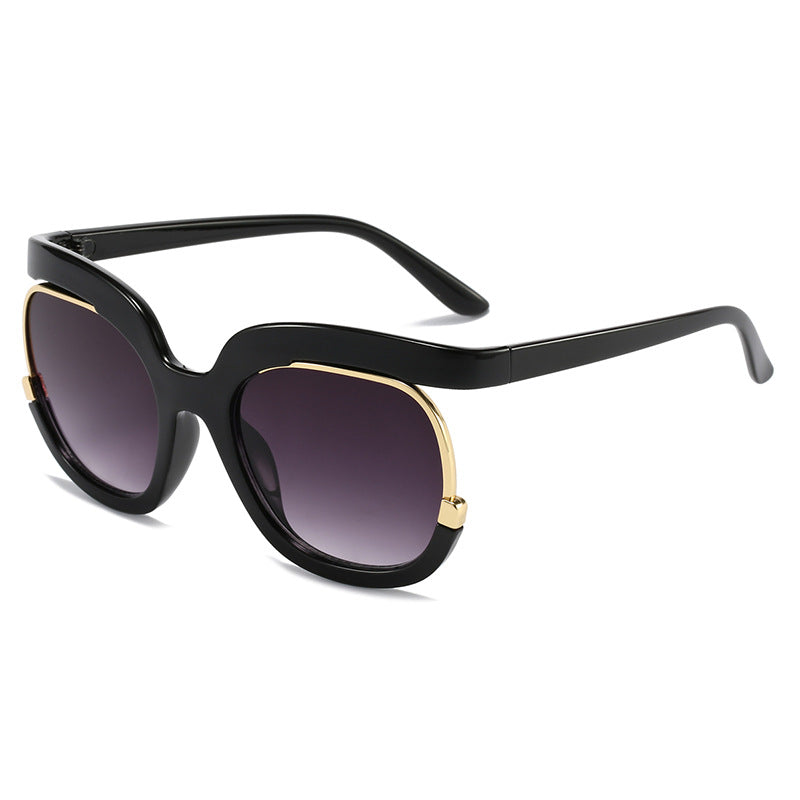 Women Oversized Sunglasses with Elegant Tortoise Design Kalsten