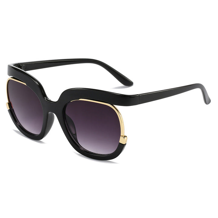 Women Oversized Sunglasses with Elegant Tortoise Design Kalsten