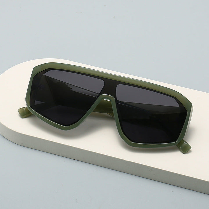 Men's Futuristic Oversized Shield Sunglasses Kalsten