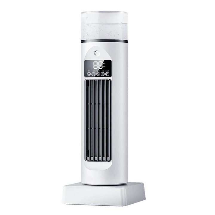 Cooling oscillating tower humidifying fan with LED display and remote Kalsten