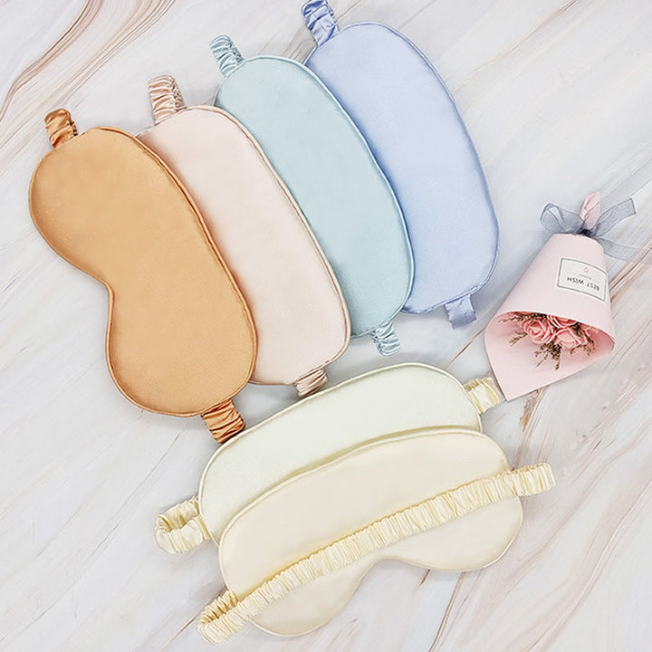 Women's ultra-soft sleep mask with extra padding and elastic satin band Kalsten