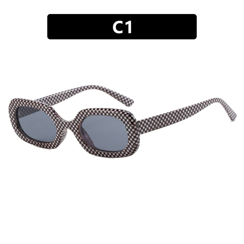 Women's oversized sunglasses with unusual pattern Kalsten