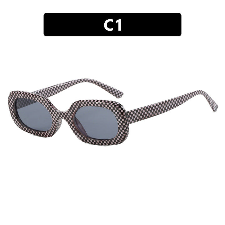 Women's oversized sunglasses with unusual pattern Kalsten
