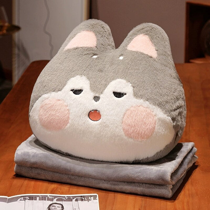 Plush cushion in animal design Kalsten