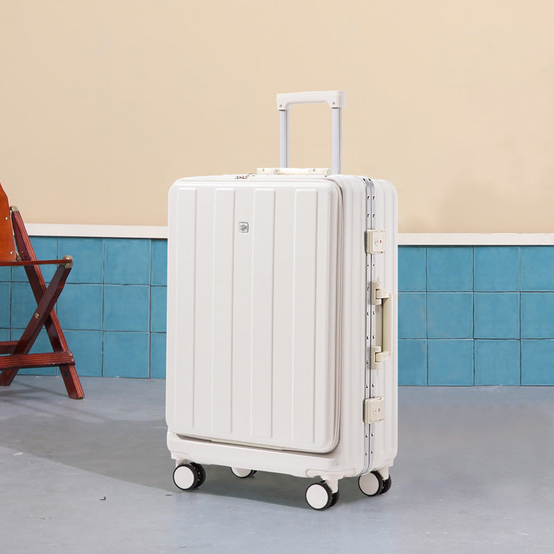 Unisex Lightweight Expandable Hard-Shell Travel Suitcase Kalsten