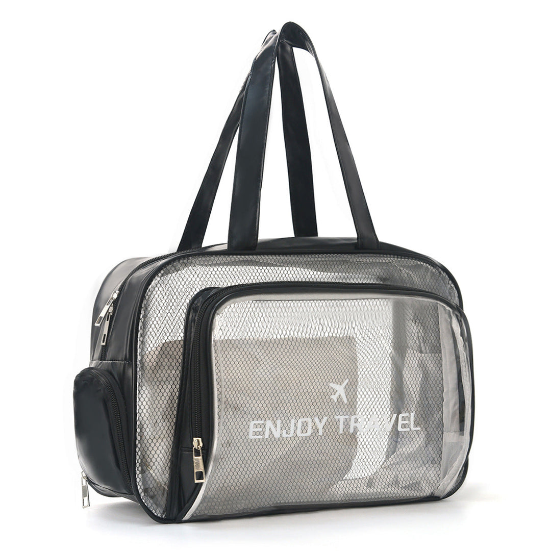 Transparent Travel Bag with Versatile Compartments Kalsten
